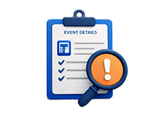 Enter Event Details