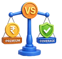 Premium vs Coverage Benefits